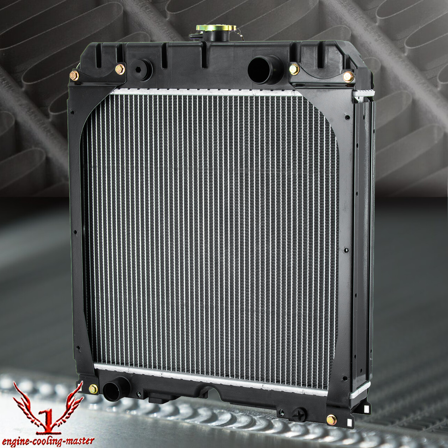 Aluminum 3 Core Radiator For Perkins 3.1524 D3.152 2485B275 ASI