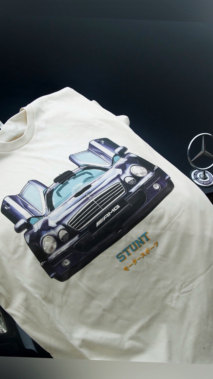 Mercedes Benz CLK GTR Shirt - XL Supercar W126 W140 W124 W123 W208 Tee Shirt AMG Mercedes Benz CLK GTR Shirt - XL Supercar W126 W140 W124 W123 W208 Tee Shirt AMG