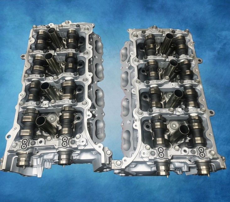 2007-2018 Toyota/Lexus 5.7L 3UR-FE Tundra Sequoia Complete Cylinder Heads Pair