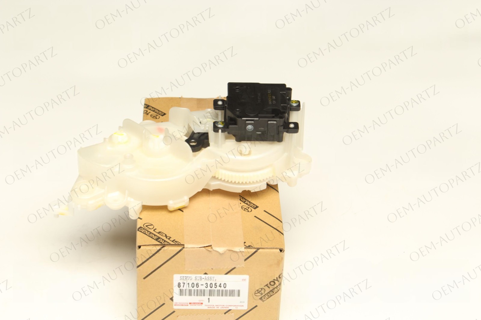 87106-30540 Lexus IS250 IS350 RC300 Genuine AC Radiator Damper Servo OEM New 87106-30540 Lexus IS250 IS350 RC300 Genuine AC Radiator Damper Servo OEM New