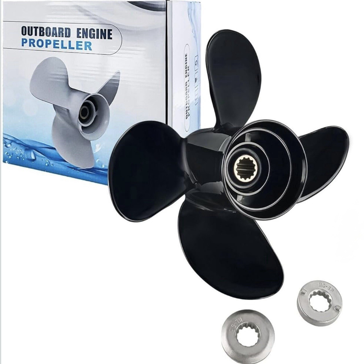 10.3x13 Boat Propeller for Mercury 25 30 35 40 45 48 50 55 60 70-48-8M8026630 RH
