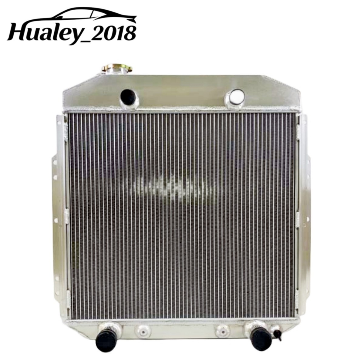 Full Aluminum 3 Row Cooling Radiator Assembly CC5356FH Ford Flathead Truck 53-56 Full Aluminum 3 Row Cooling Radiator Assembly CC5356FH Ford Flathead Truck 53-56