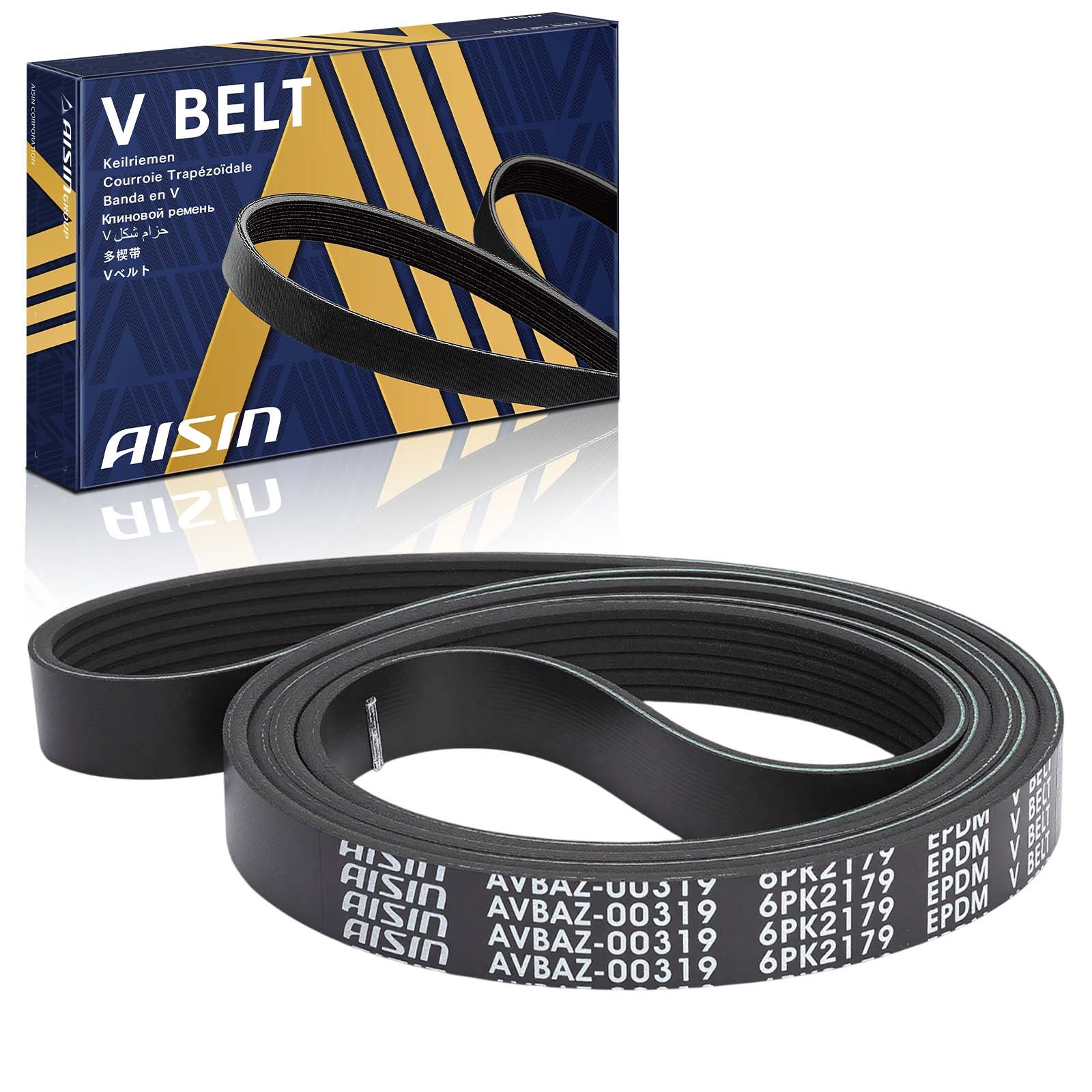 AISIN Serpentine Belt for Ford Focus Ranger Contour Mercedes-Benz C280 C36 AMG AISIN Serpentine Belt for Ford Focus Ranger Contour Mercedes-Benz C280 C36 AMG