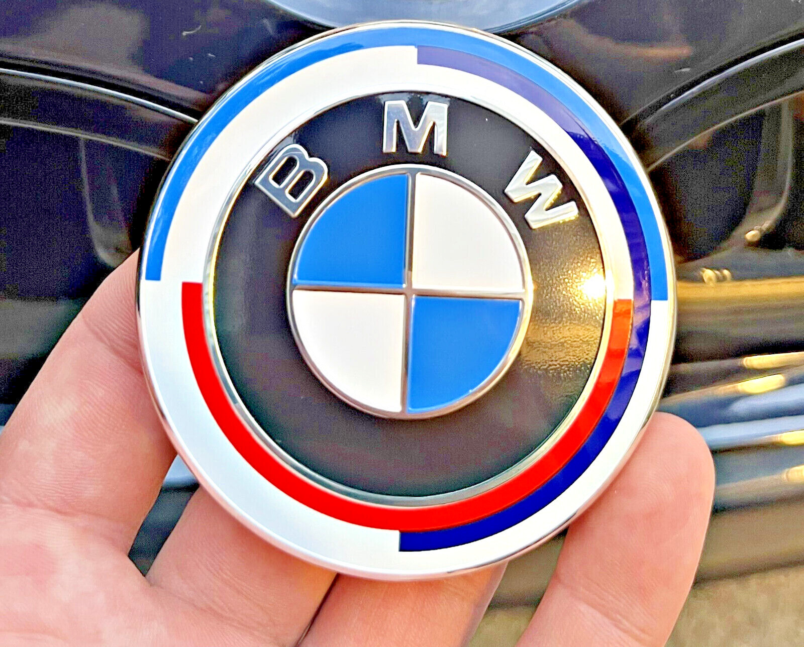 ✨Fit For 50TH Front Hood 82mm/3.2IN Roundel Emblem Replacement 51148132375