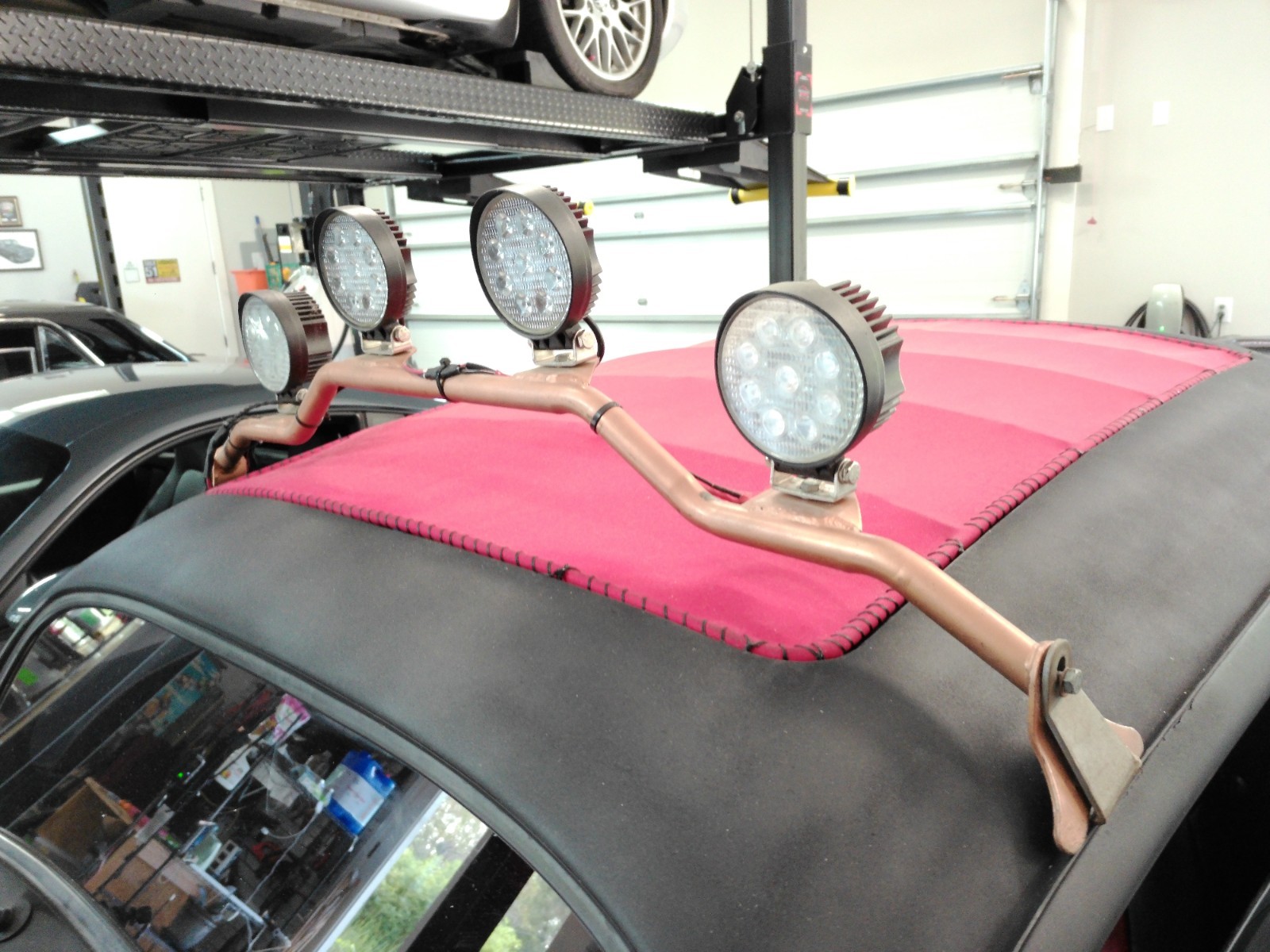 VW Beetle Roof Light Mount VW Beetle Roof Light Mount
