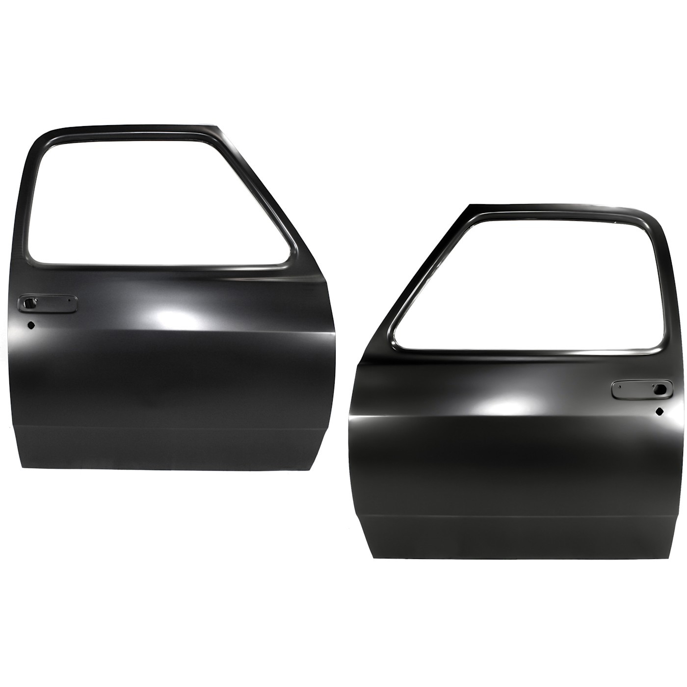 Set of 2 Door Shells Front Driver & Passenger Side for Ram Truck Dodge W250 Pair