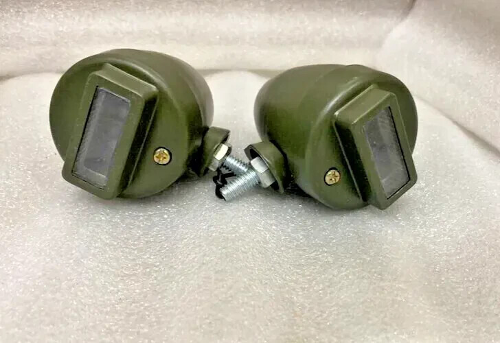 Jeep Willys Ford Blackout Cat Eye Marker Light (Pair) |Fit For