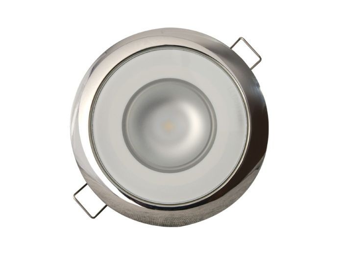 Lumitec Mirage Flush Mount Down Light 3-Color Red/Blue Non-Dim w/ White Dimming
