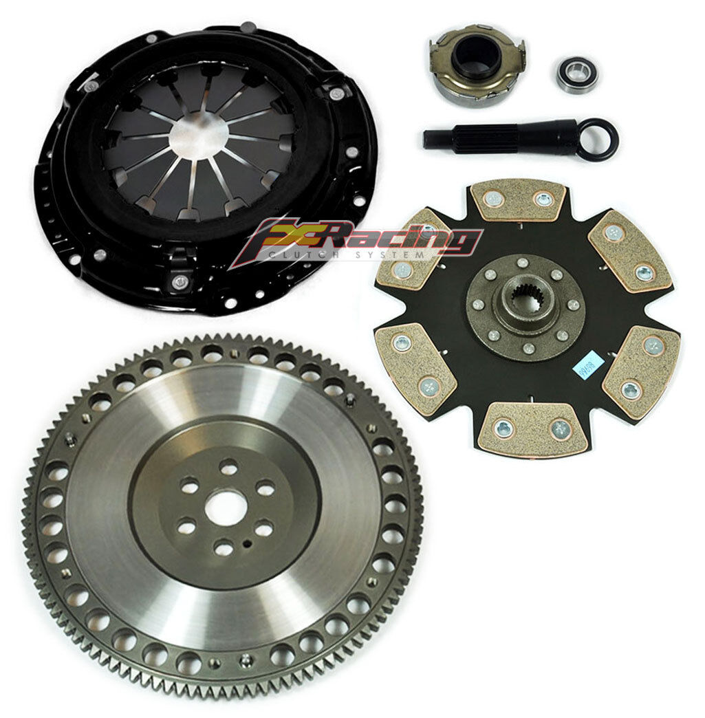 FX Xtreme Stage 4 Clutch Kit & Flywheel for 92-05 Honda Civic D16Y7 D16Y8 D16Z6