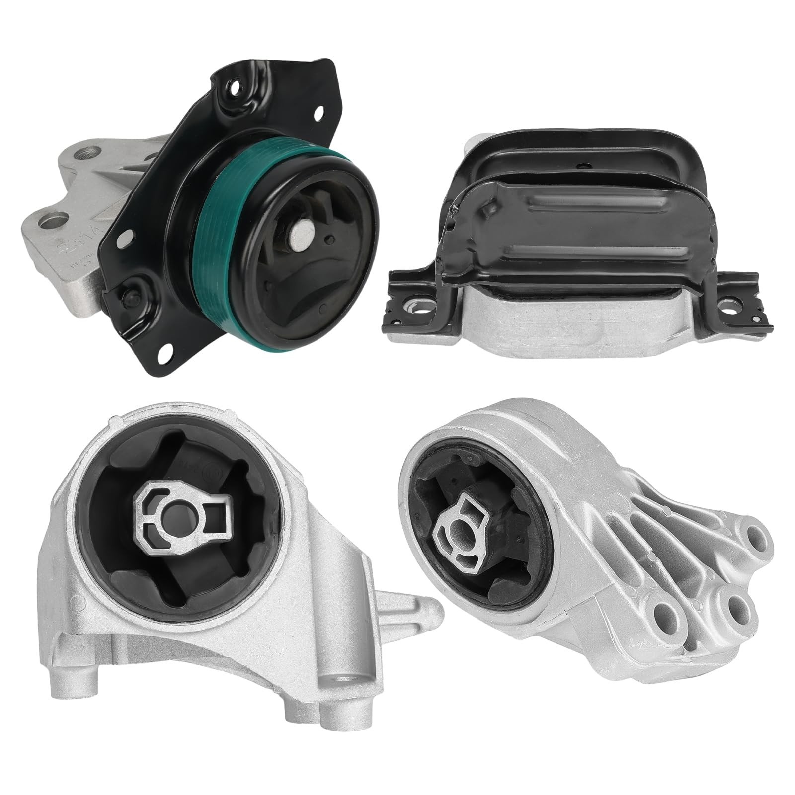 Engine Motor Transmission Mounts Set 10-17 GMC Terrain 2.4L, 10-17 Chevrolet Engine Motor Transmission Mounts Set 10-17 GMC Terrain 2.4L, 10-17 Chevrolet