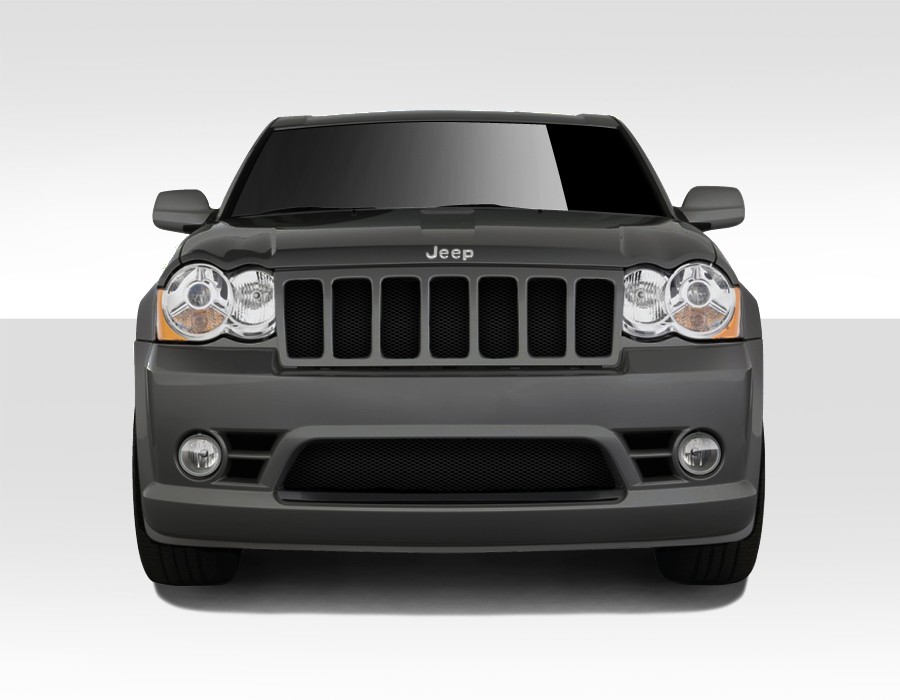 For 2008-2010 Grand Cherokee Duraflex SRT Look Front Bumper Cover - 1 Piece