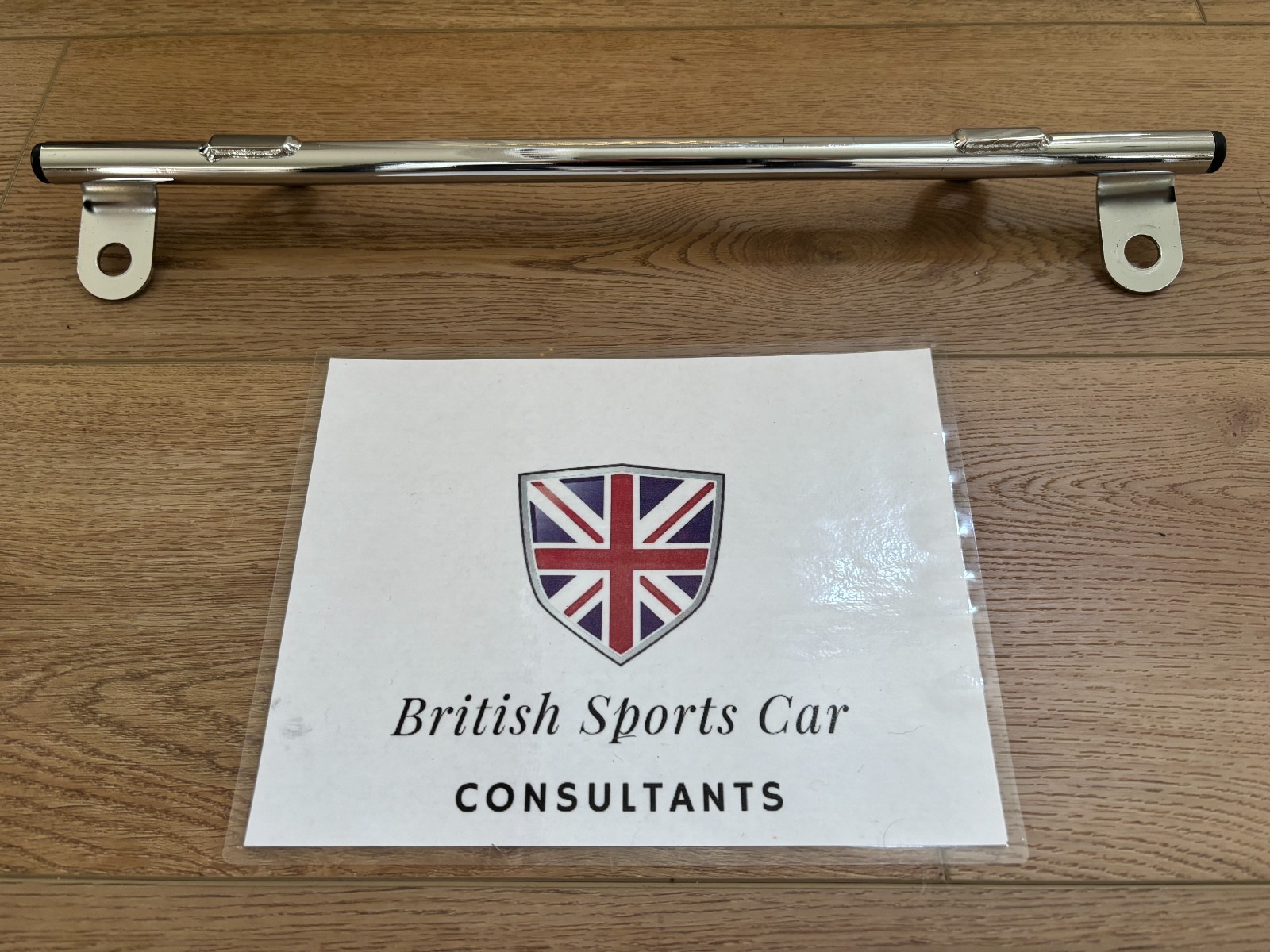 MG - TF Chrome Badge Bar - USED MG - TF Chrome Badge Bar - USED
