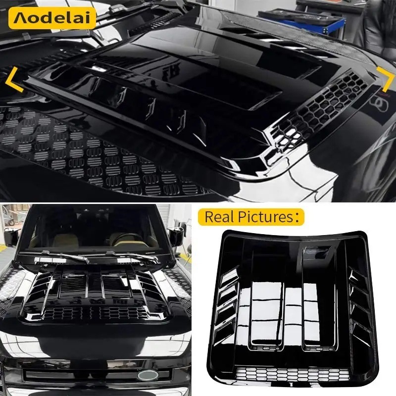 For Land Rover Defender L663 90 110 130 2020-2025 car bonnet armor engine hood p