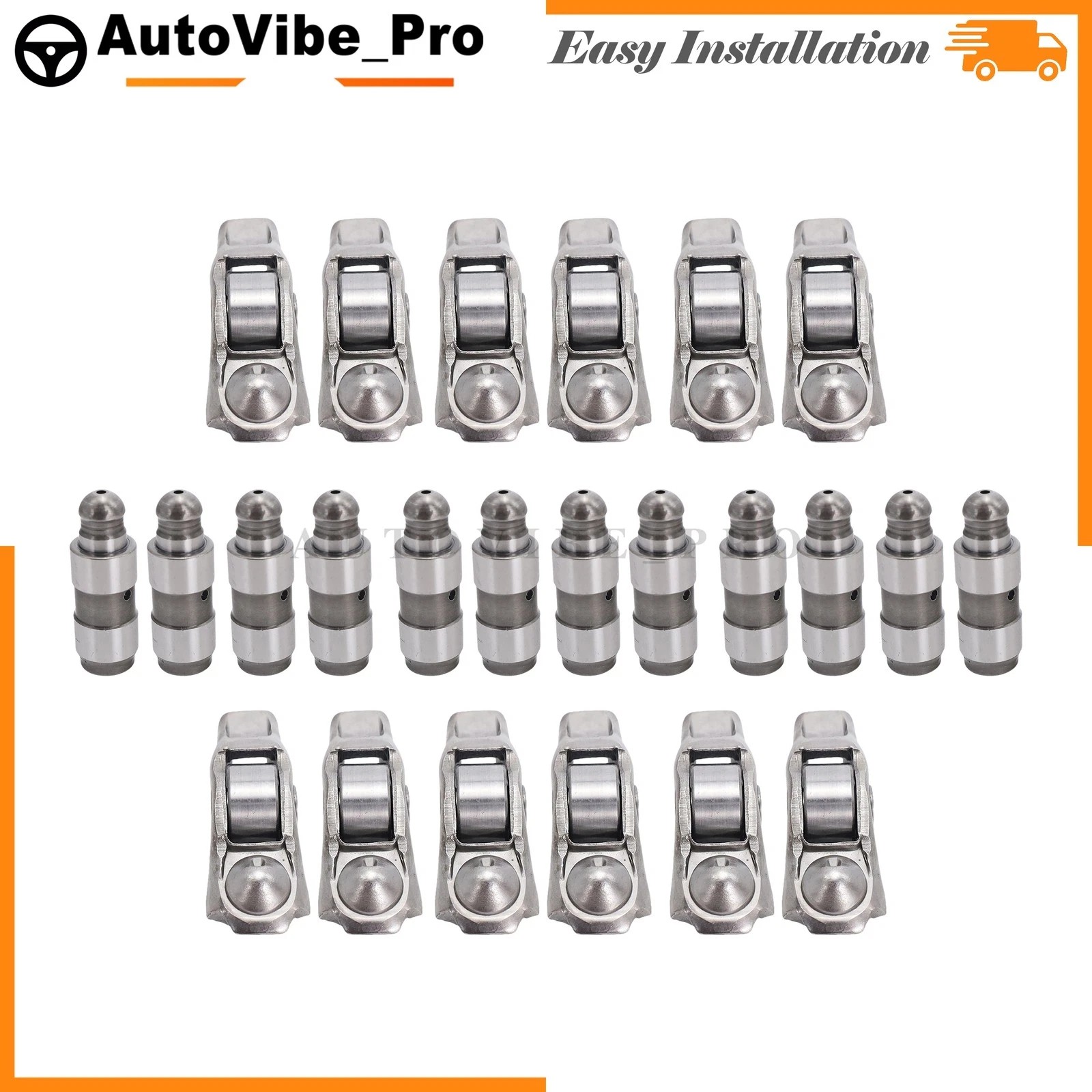 MOPAR 12X ROCKER ARMS & 12X VALVE LIFTERS FOR JEEP DODGE CHRYSLER 11-21