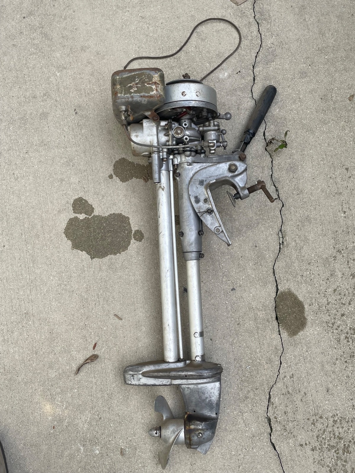 1940-41 ELTO Ace 1.8 HP Antique Outboard Motor – Evinrude – Model 4351