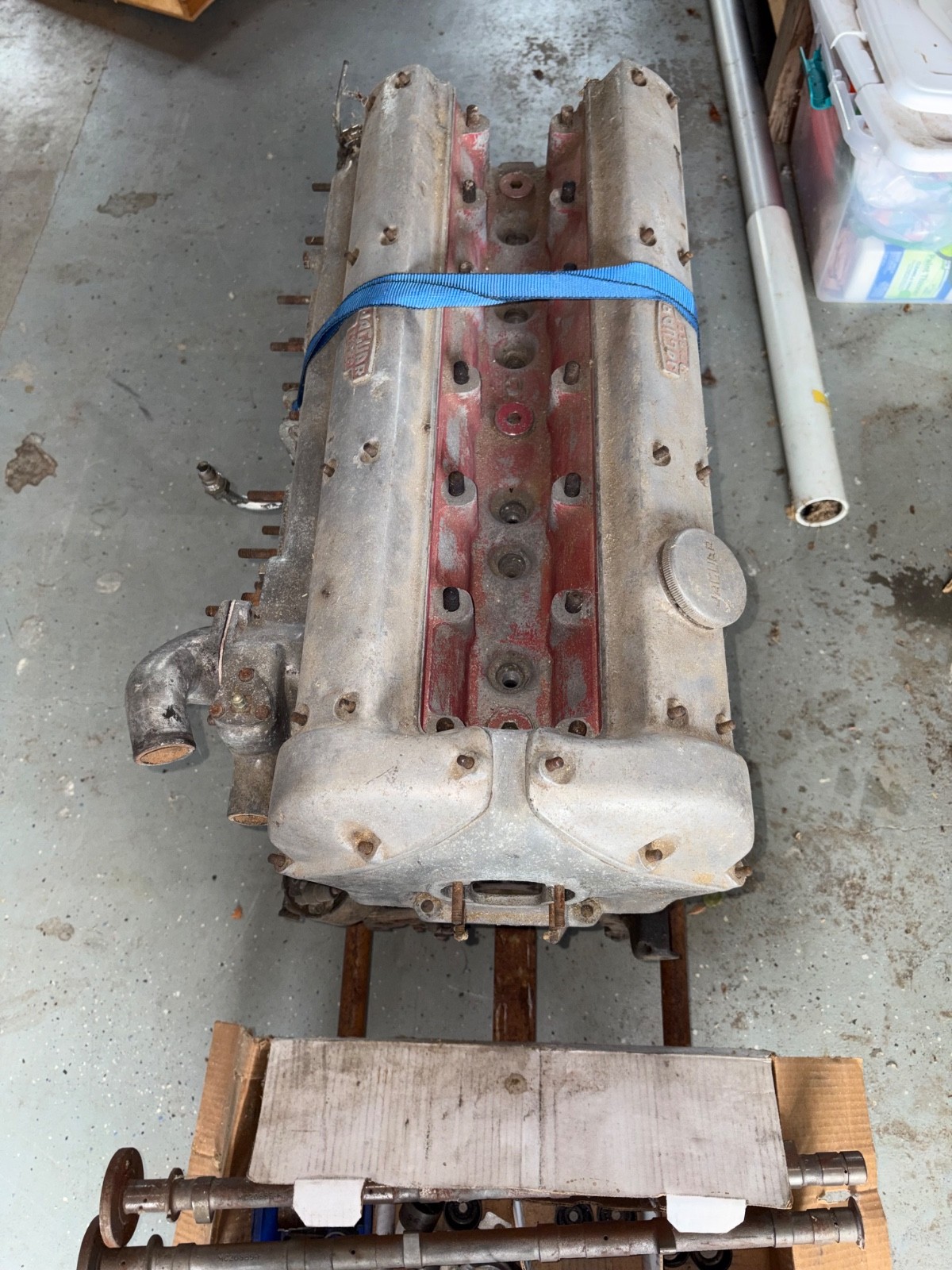 Jaguar XK140 Type C Head and Block Jaguar XK140 Type C Head and Block