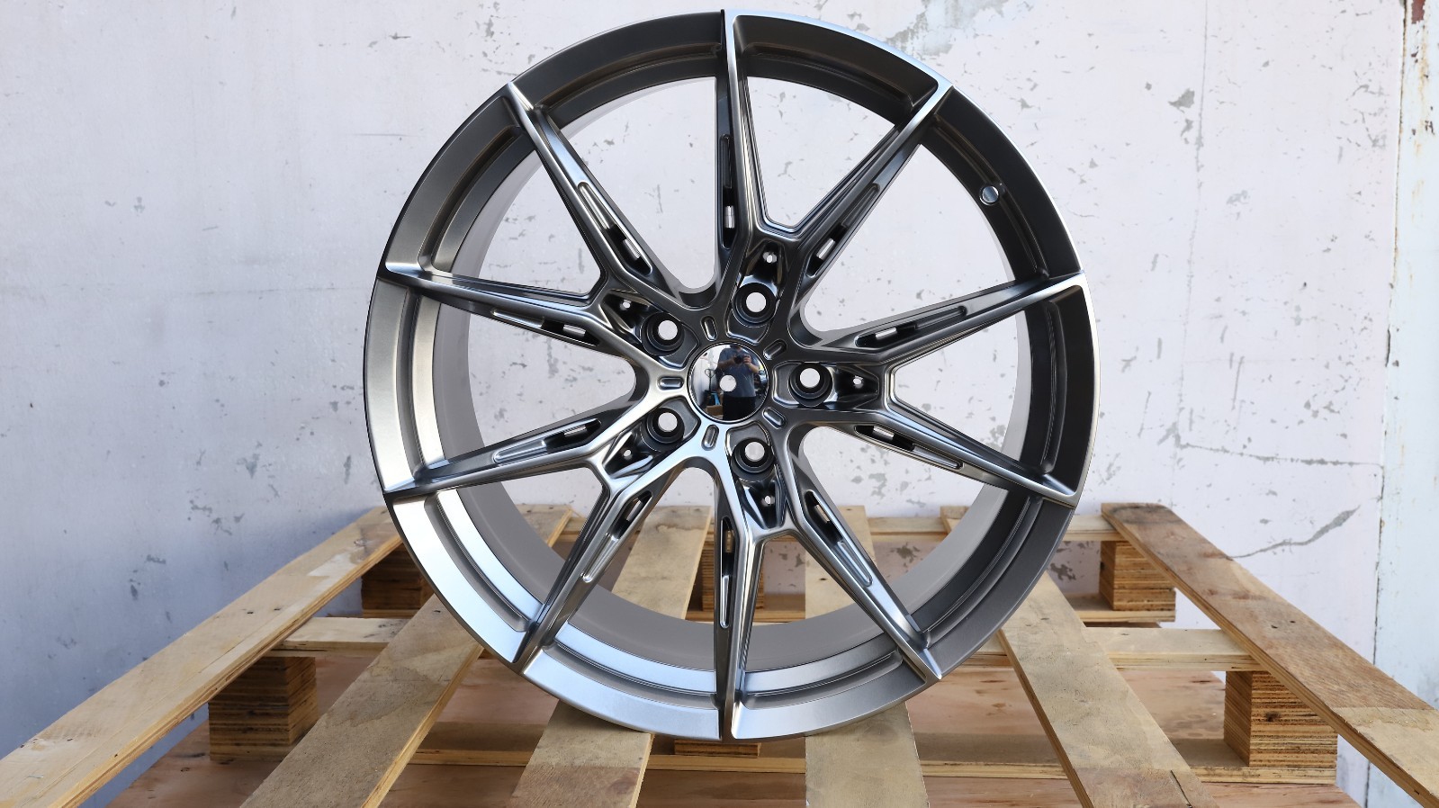 Set of 19 Inch WF Hyper Black Performance Style Wheels Rims For JDM 19x8.5 5x114 Set of 19 Inch WF Hyper Black Performance Style Wheels Rims For JDM 19x8.5 5x114