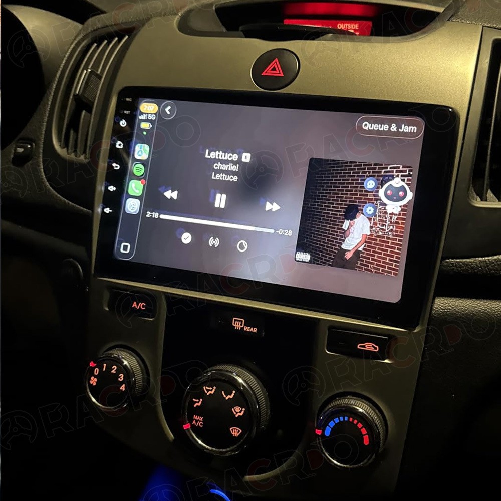 For 2010-2013 Kia Forte CarPlay Android 13 Car Radio Stereo WiFi GPS