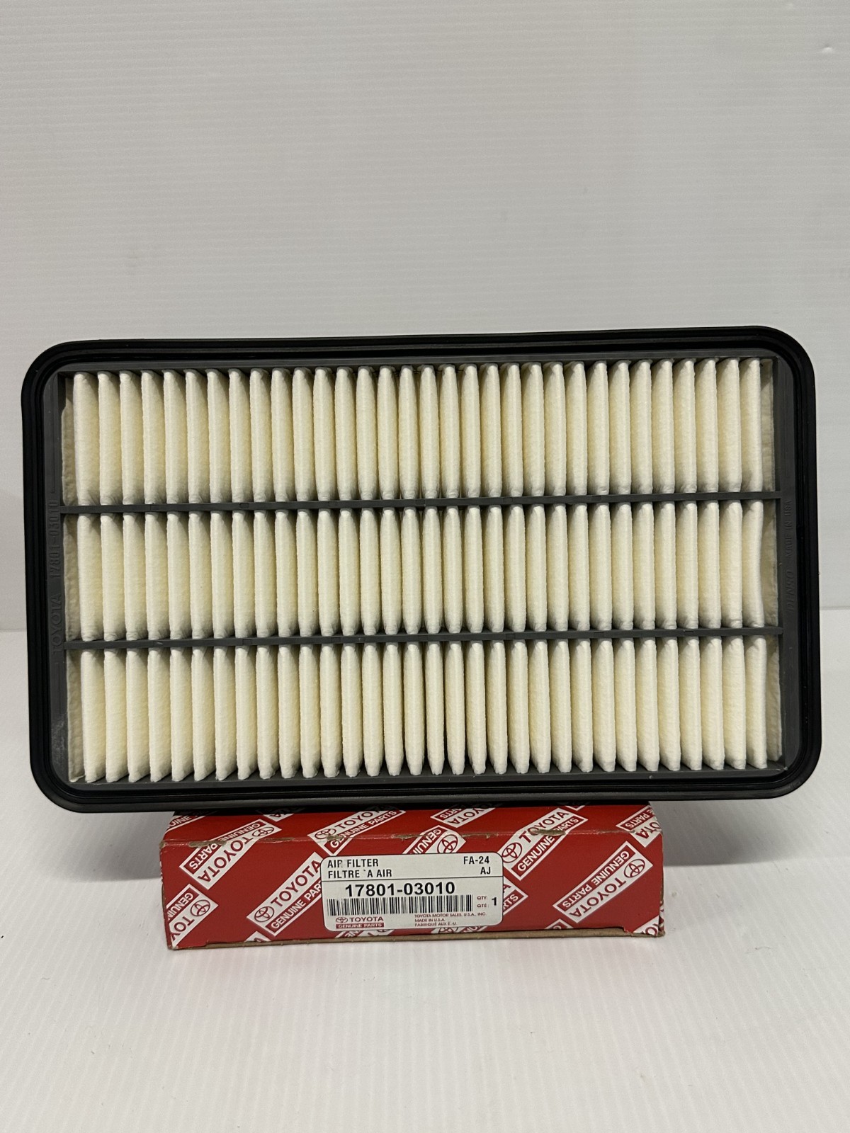 BNIB OEM Toyota 1MZ-FE Air Filter 17801-03010 BNIB OEM Toyota 1MZ-FE Air Filter 17801-03010
