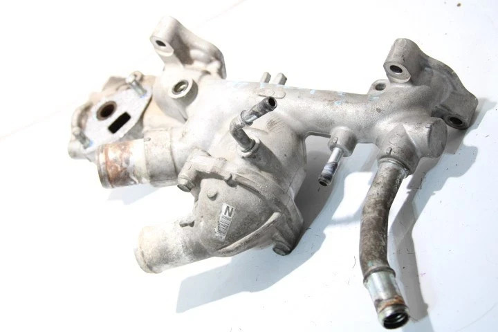 08 09 10 11 12 13 14 Honda Pilot thermostat housing water passage outlet OEM 08 09 10 11 12 13 14 Honda Pilot thermostat housing water passage outlet OEM