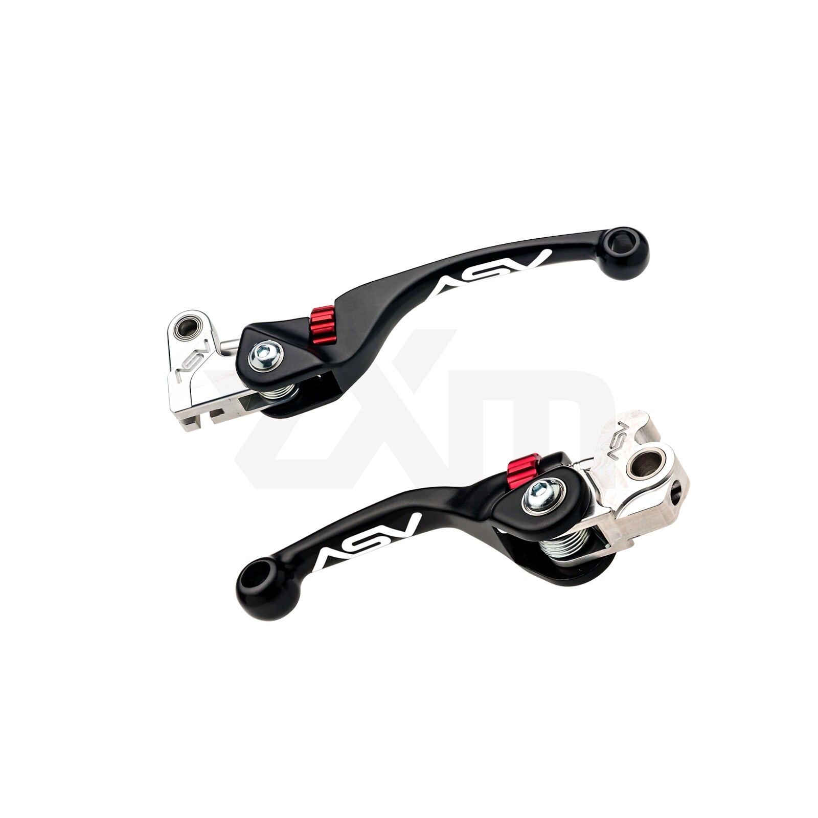 2006-2009 KTM 250 XC (Magura Clutch) ASV F4 Brake & Clutch Lever PAIR PACK Black