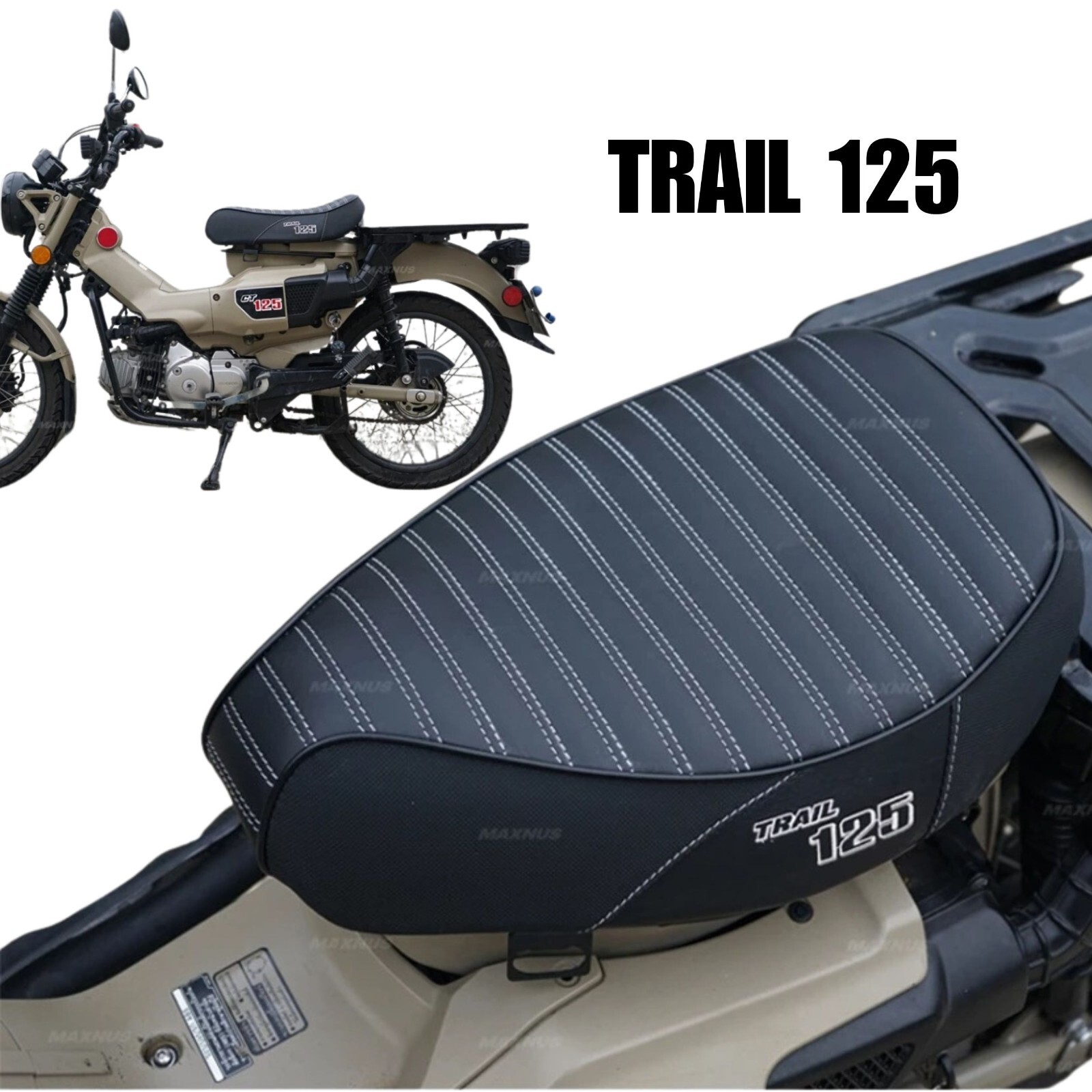 Slim Seat Cushion fits Honda Trail 125 CT125 2020-2025 | Diabolus 2 Fit