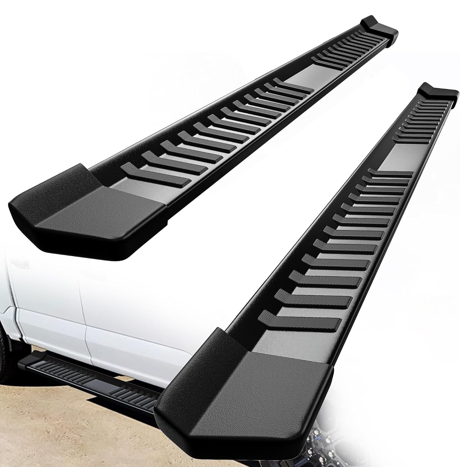Running Boards for 04-14 Ford F150 F-150 Super Crew Cab 6\
