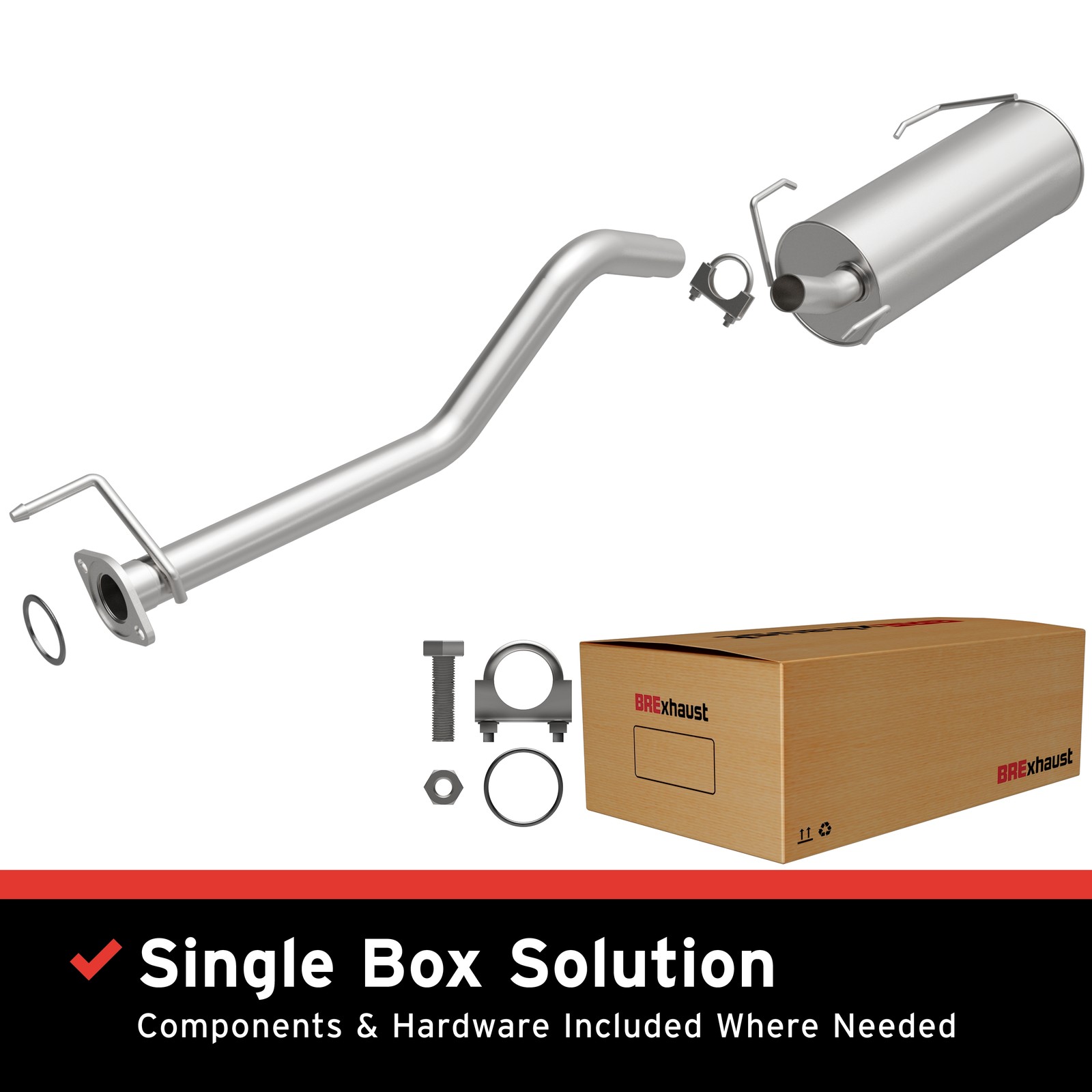 OE Replacement Exhaust System Kit For 1991-1995 Toyota Previa OE Replacement Exhaust System Kit For 1991-1995 Toyota Previa