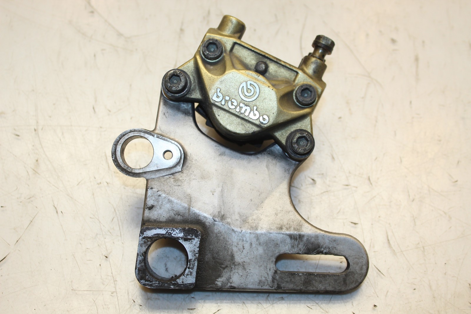 2003 Ducati Monster 620 Rear Back Brake Caliper W Mount Bracket 61140024A