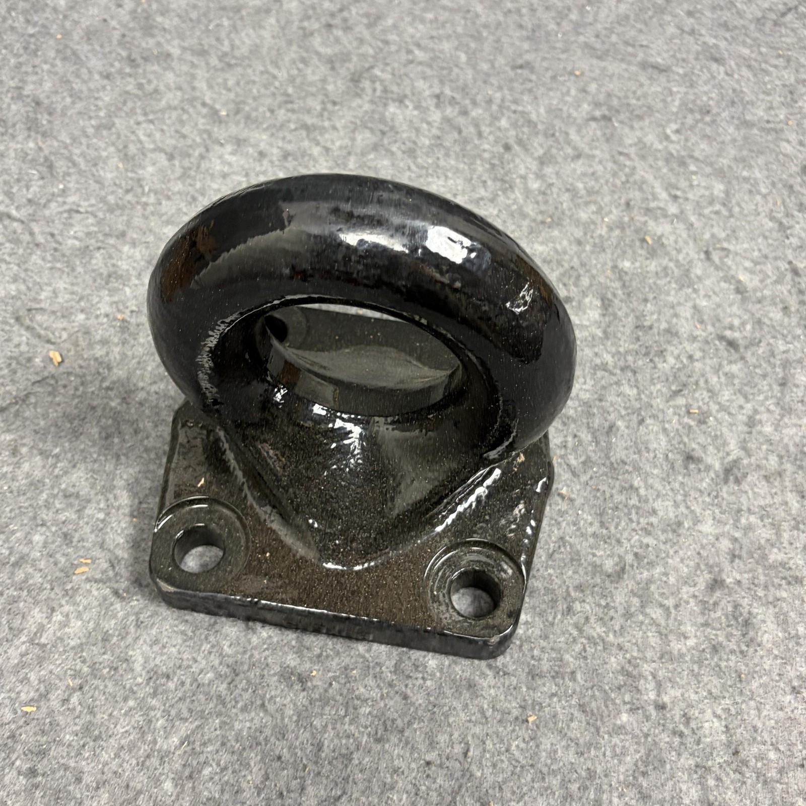 Buyers Products BDB1385 3 Inch Forged 4-Bolt Pintle Drawbar, Black Buyers Products BDB1385 3 Inch Forged 4-Bolt Pintle Drawbar, Black