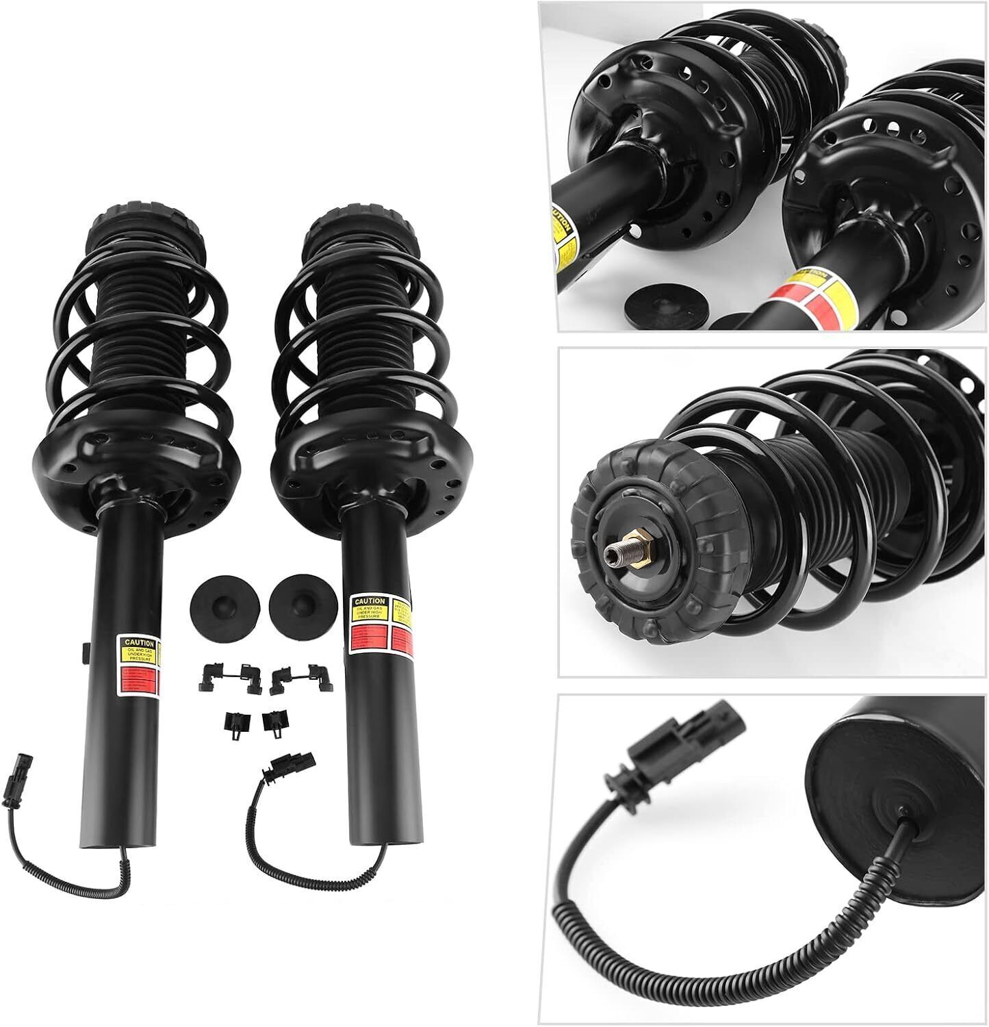 2x Front Suspension Strut Assys w/ Electric for 2013-2019 Cadillac XTS 84677093