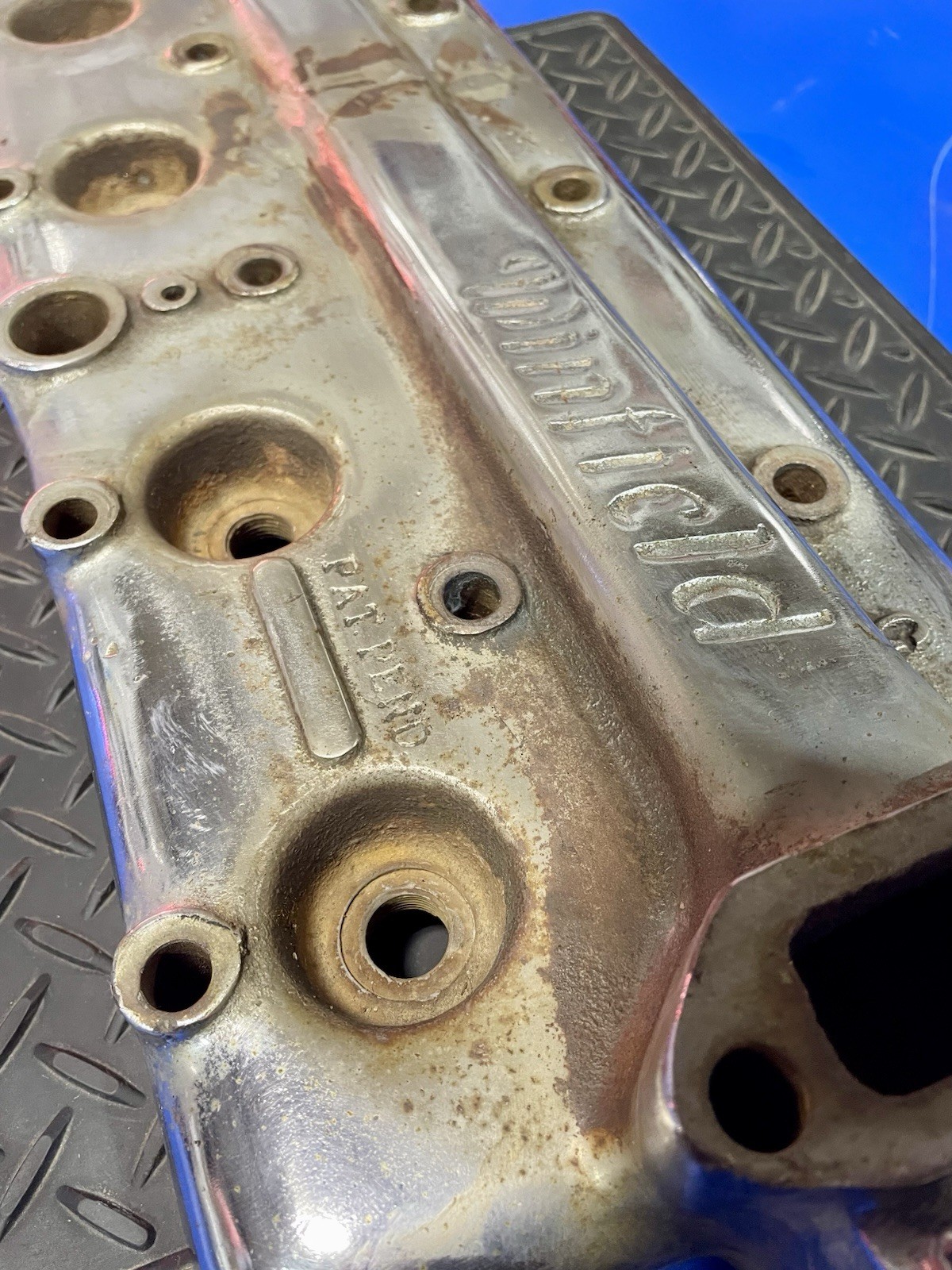Original Winfield Cylinder Head Iron Model A Ford Flathead Racing History