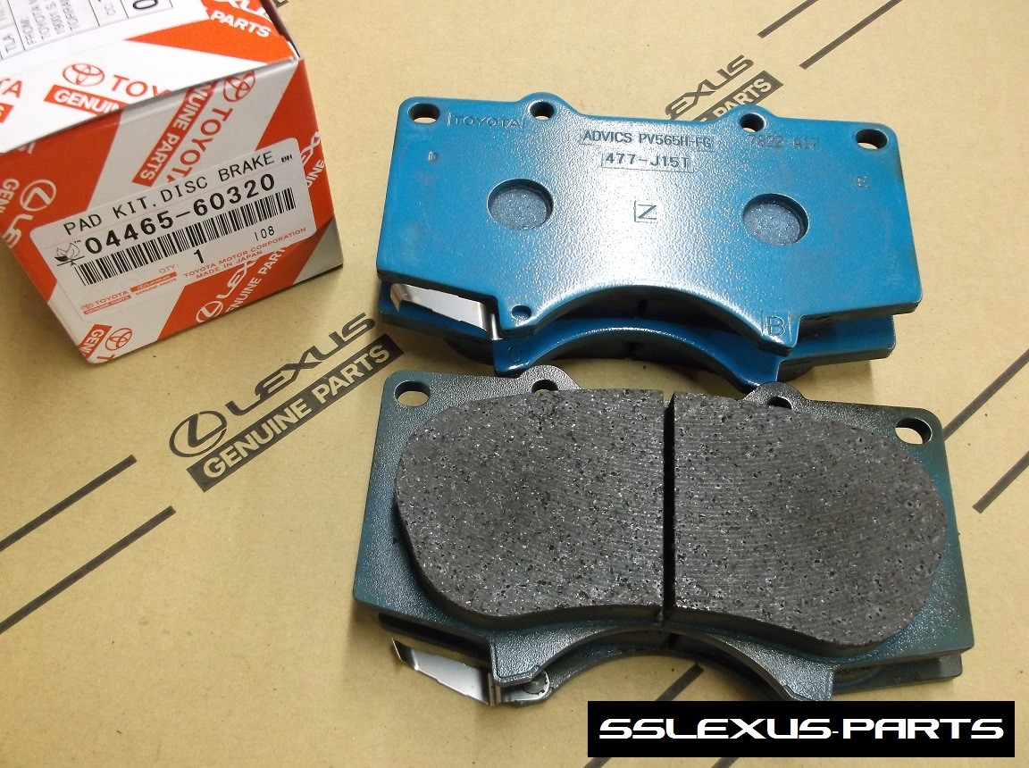 Lexus GX460 (2010-2018) OEM Genuine FRONT BRAKE PADS / PAD SET 04465-60320
