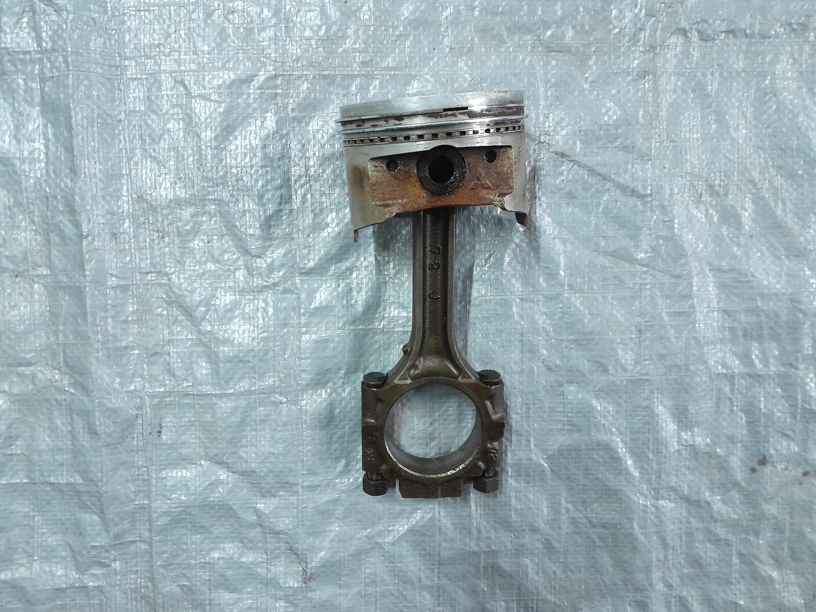 1991-1999 Dodge Stealth 3000GT 6G72 SOHC Engine Piston & Rod Quantity 1 OEM 1991-1999 Dodge Stealth 3000GT 6G72 SOHC Engine Piston & Rod Quantity 1 OEM
