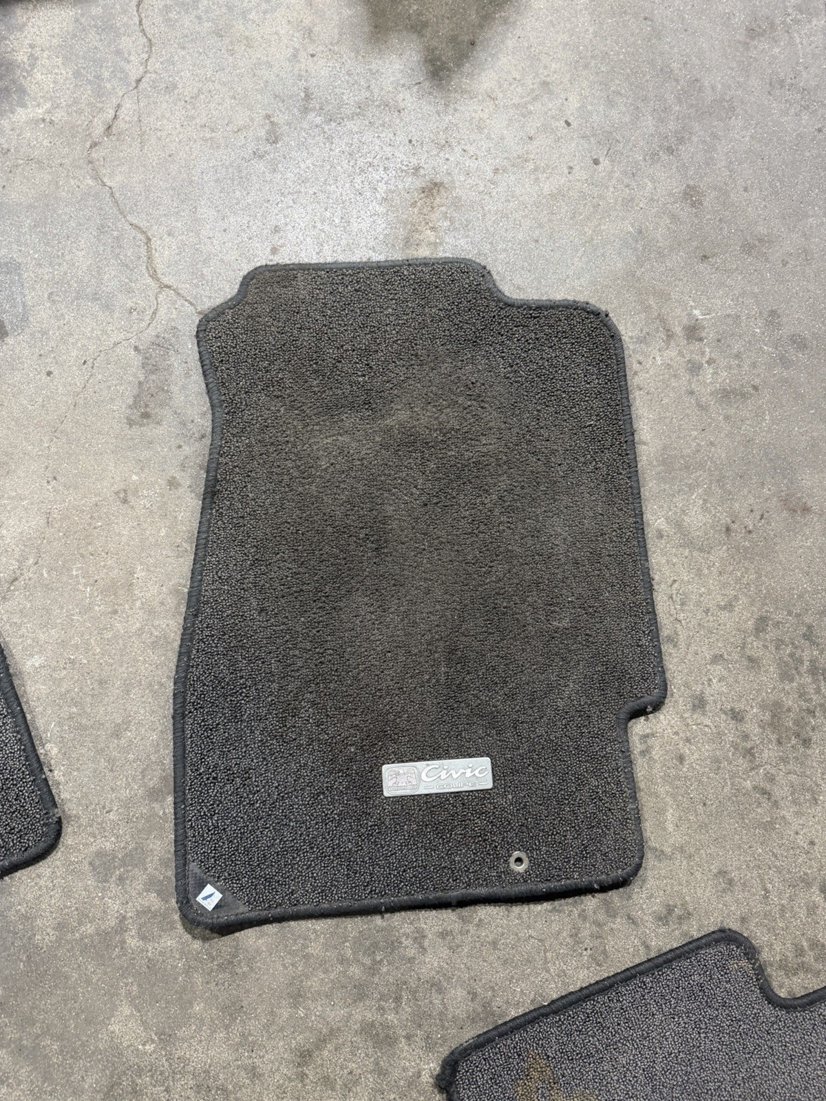 Rare Honda JDM RHD Ej1 Floor Mat Set Honda of America Japan Rare Honda JDM RHD Ej1 Floor Mat Set Honda of America Japan