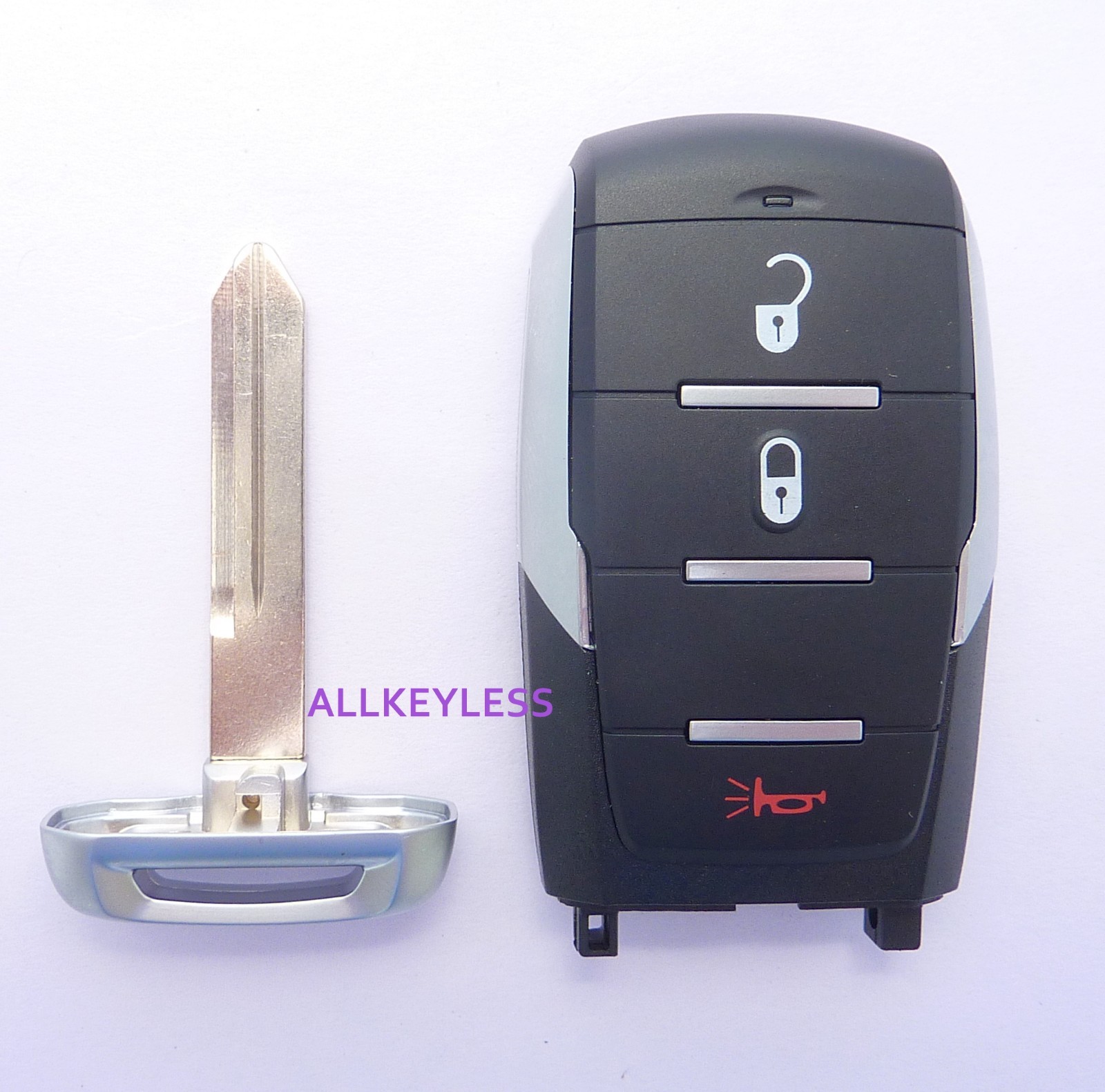 OEM Reshelled 2019-2024 DODGE RAM 1500 smart keyless remote key fob OHT-4882056