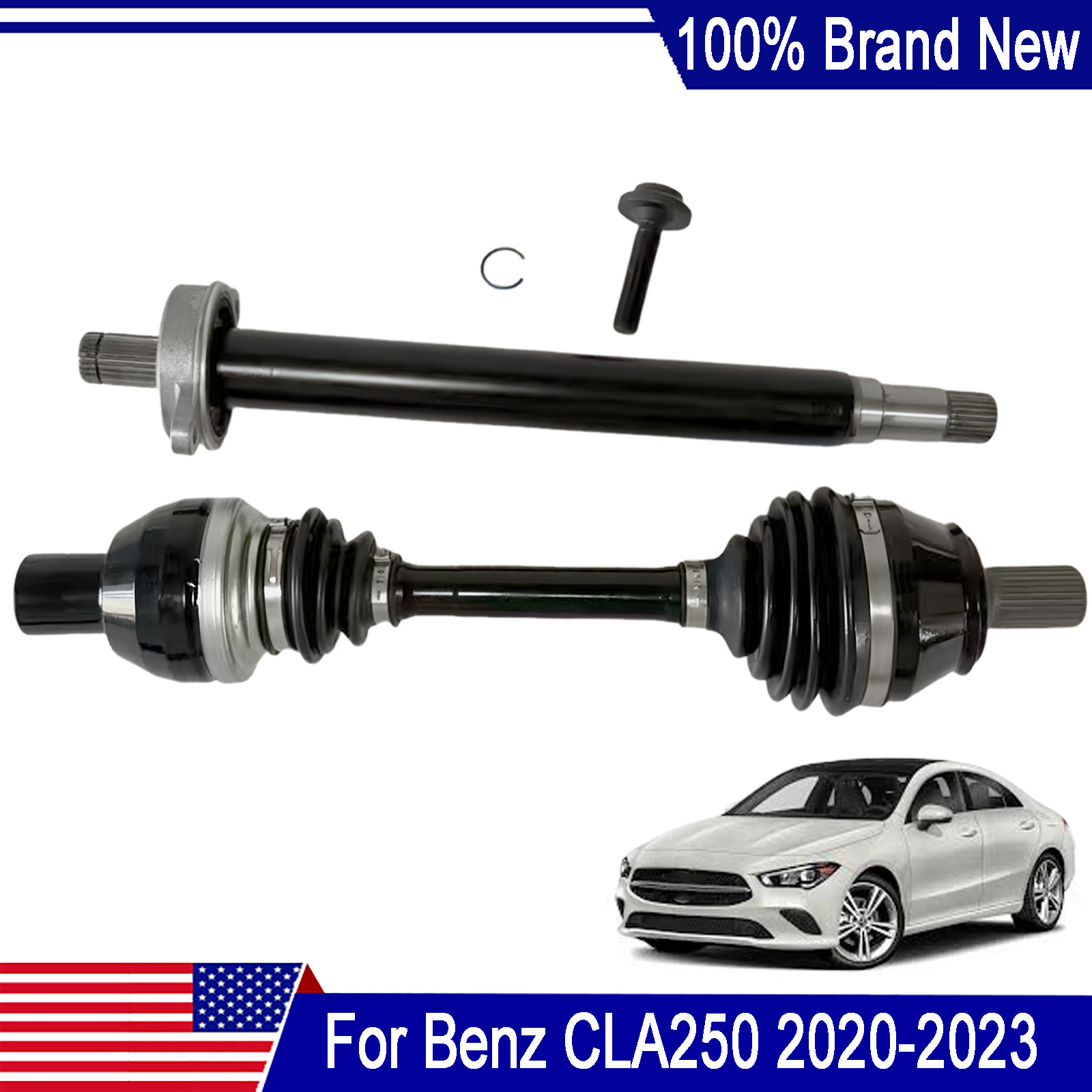 Front Right Axle Shaft For 2020-23 Mercedes-Benz CLA250 A1773302000 A1773306400