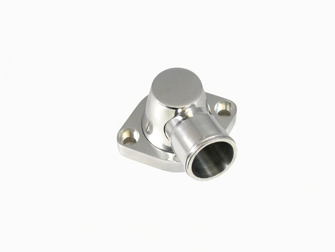 1964-1979 Pontiac Swivel Water Neck Thermostat Housing V8 Polished Aluminum 1964-1979 Pontiac Swivel Water Neck Thermostat Housing V8 Polished Aluminum