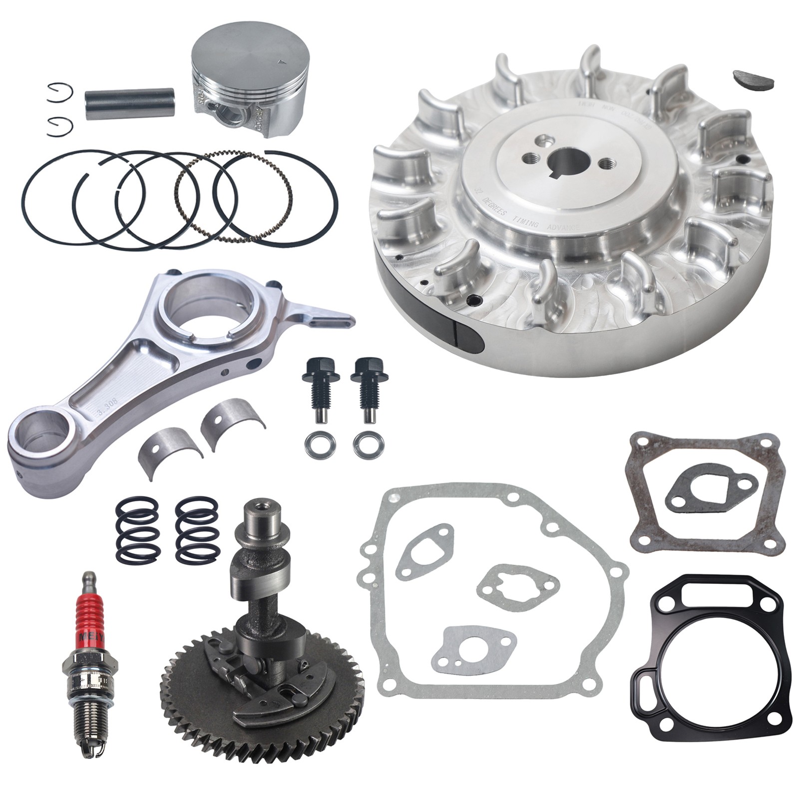 265 Camshaft Billet Flywheel Kit For 212cc Non-Hemi Predator Performance Kit