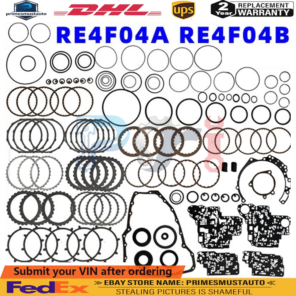 New RE4F04A RE4F04B Transmission Overhaul Rebuild Kit For Nissan Altima 3.0 3.5L