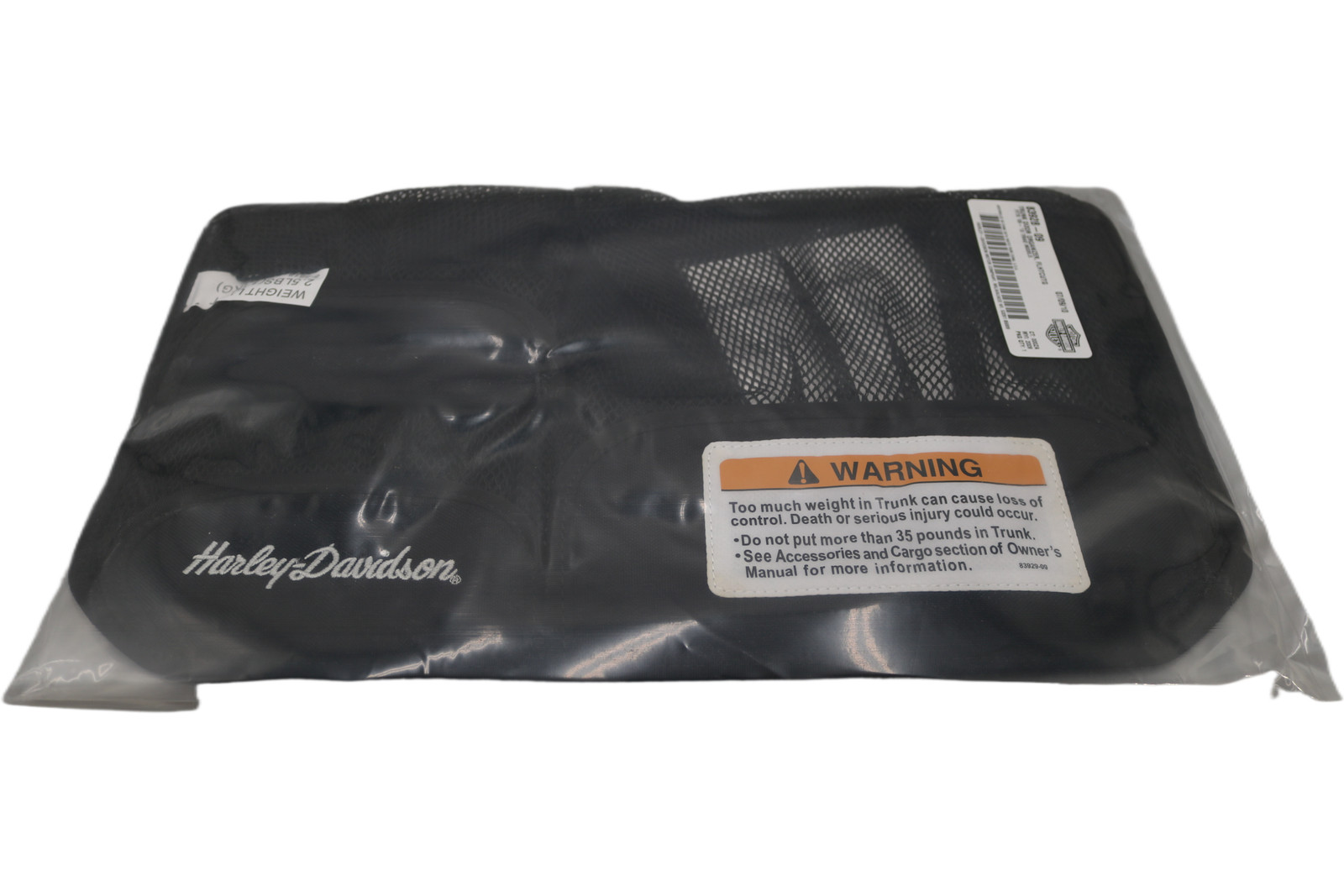 83928-09 NEW OEM 2009-2010 HARLEY-DAVIDSON FLHTCUTG TRUNK DOOR ORGANIZER TRIKE