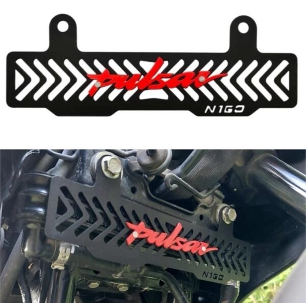 Bajaj Pulsar N160 Radiator Guard Grill Protector Cover Alloy Steel Black
