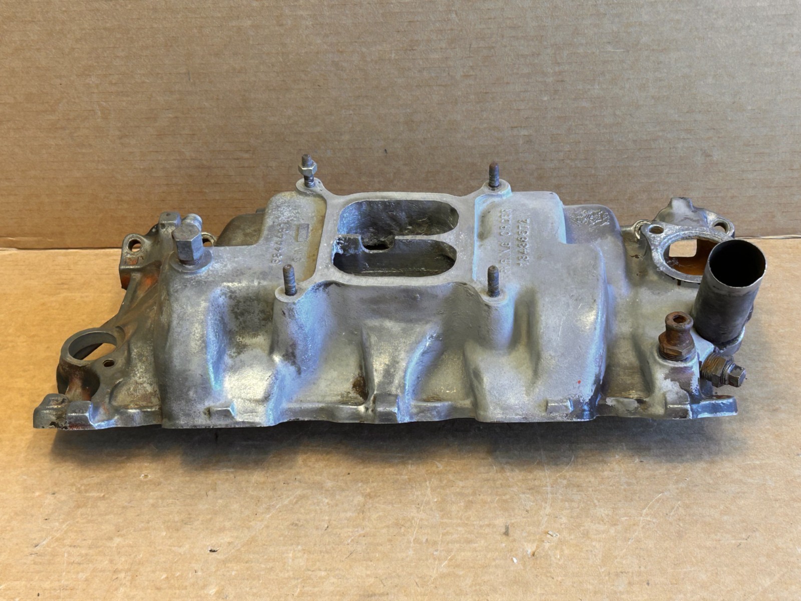1964 65 Corvette L79 Intake Manifold GM 3844461.  -Modified-