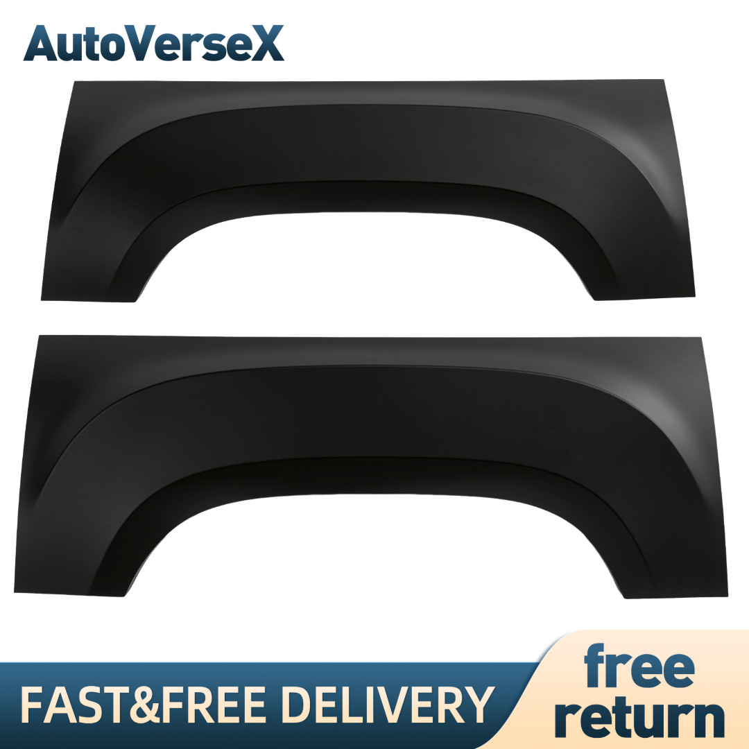 For GMC Sierra 07-13 Rear Wheel Arch Patch Panel Pair 6ft 8ft Bed Rust Repair
