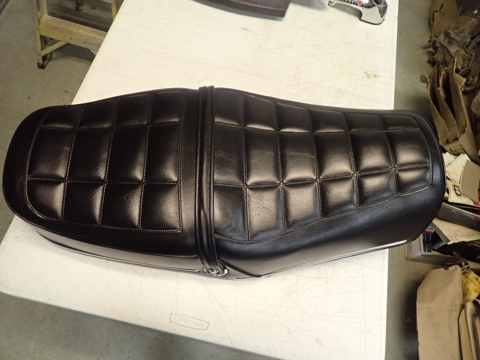 NOS 1970s 1980s Honda Large CC  Motorcycle Seat New Old Stock