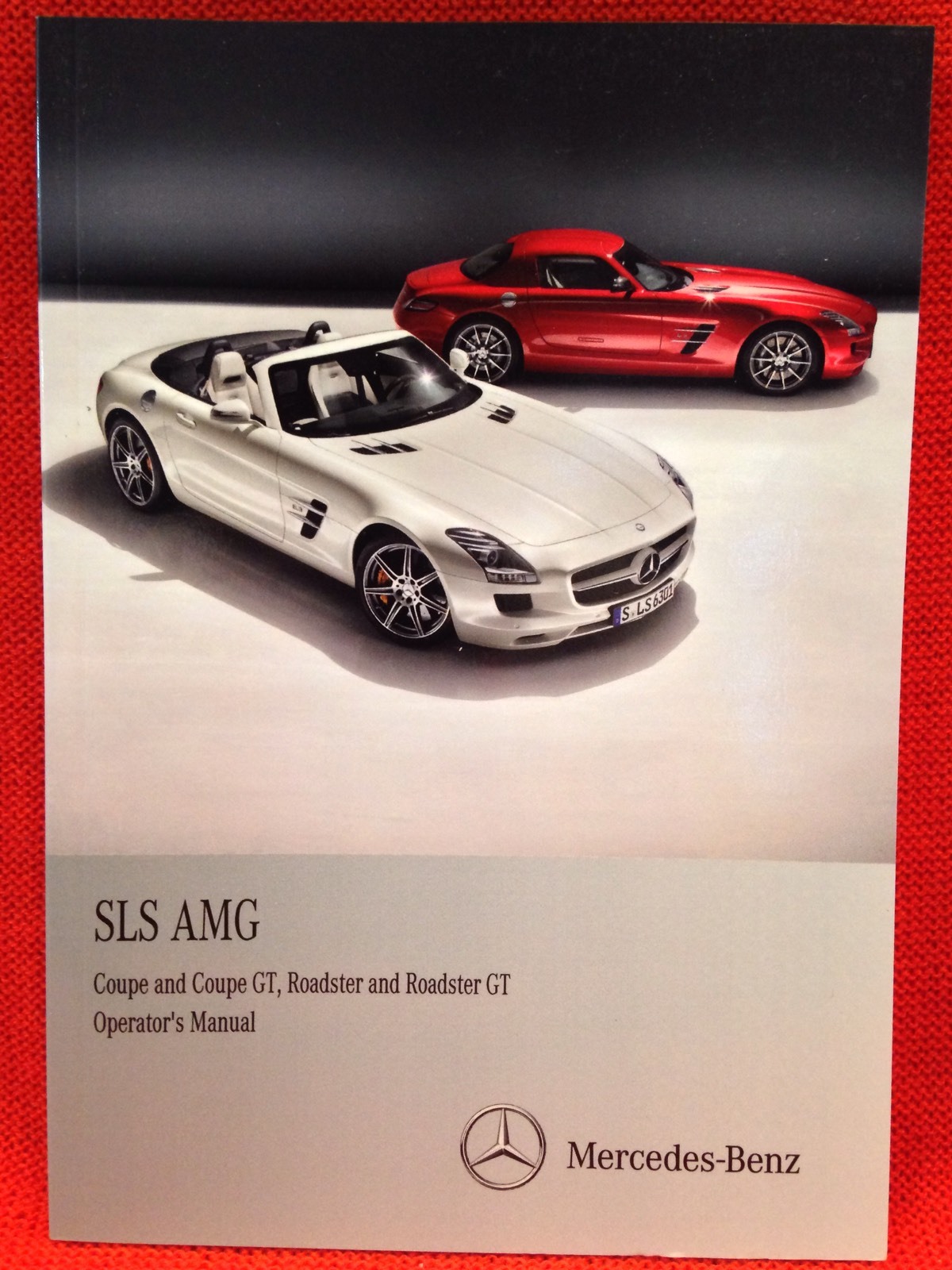 3rd EDT🟥 2013 MERCEDES SLS COUPE GT ROADSTER GT CONVERTIBLE OWNERS MANUAL 583HP
