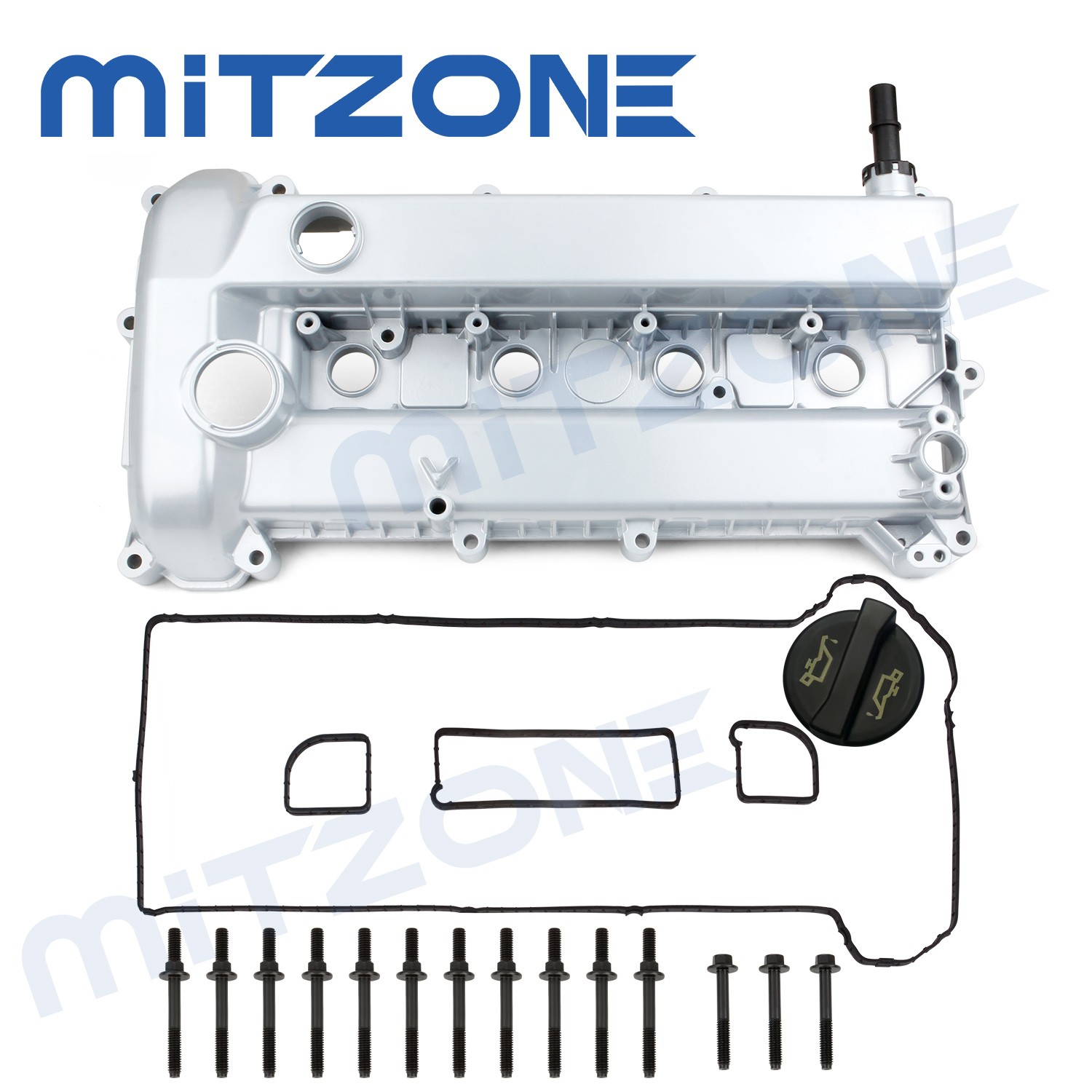 Upgrade Aluminum Valve Cover for 2006-2009 Mazda 3 2.0L 2.3L Naturally Aspirated Upgrade Aluminum Valve Cover for 2006-2009 Mazda 3 2.0L 2.3L Naturally Aspirated