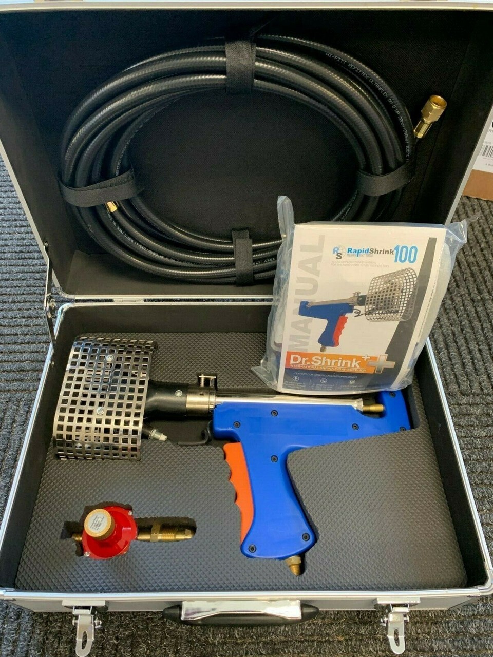 Dr Shrink RapidShrink Wrap Heat Gun Tool Hose Kit Propane Boat DS-RS100 RS100