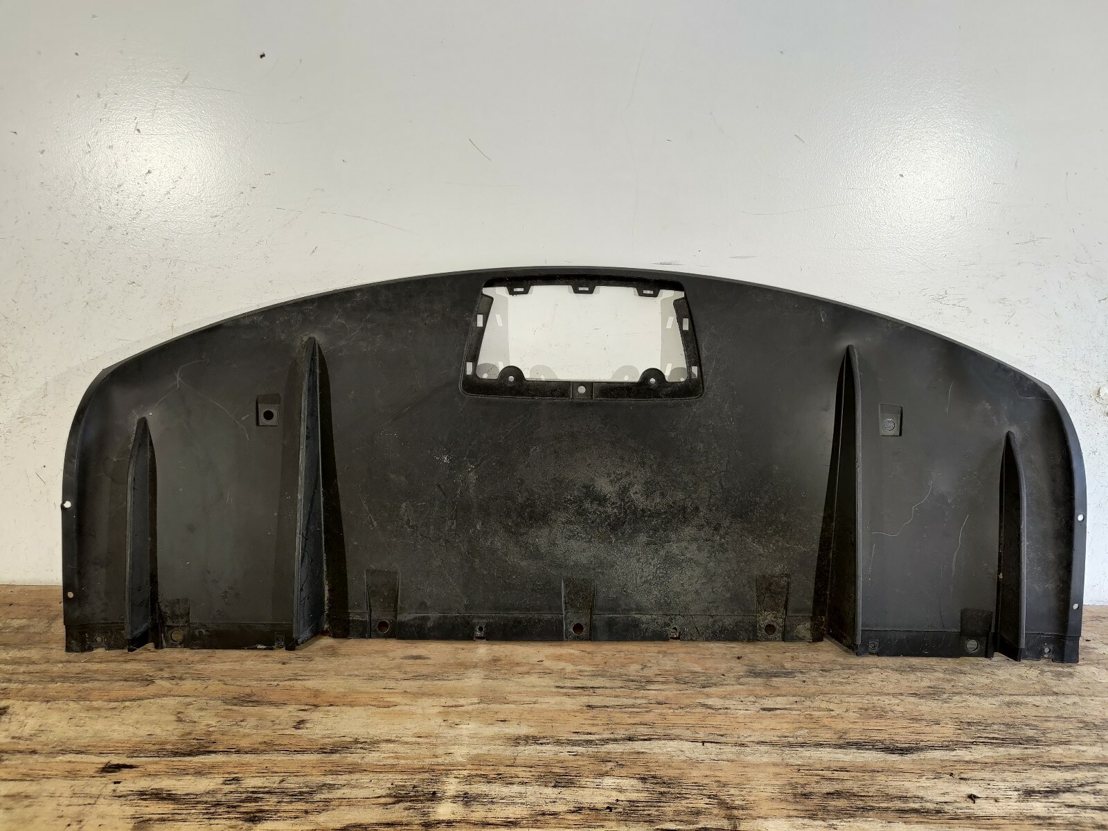 2016-2018 TESLA MODEL X REAR UNDER CAR SPLASH SHIELD COVER OEM 1058356-00-C 