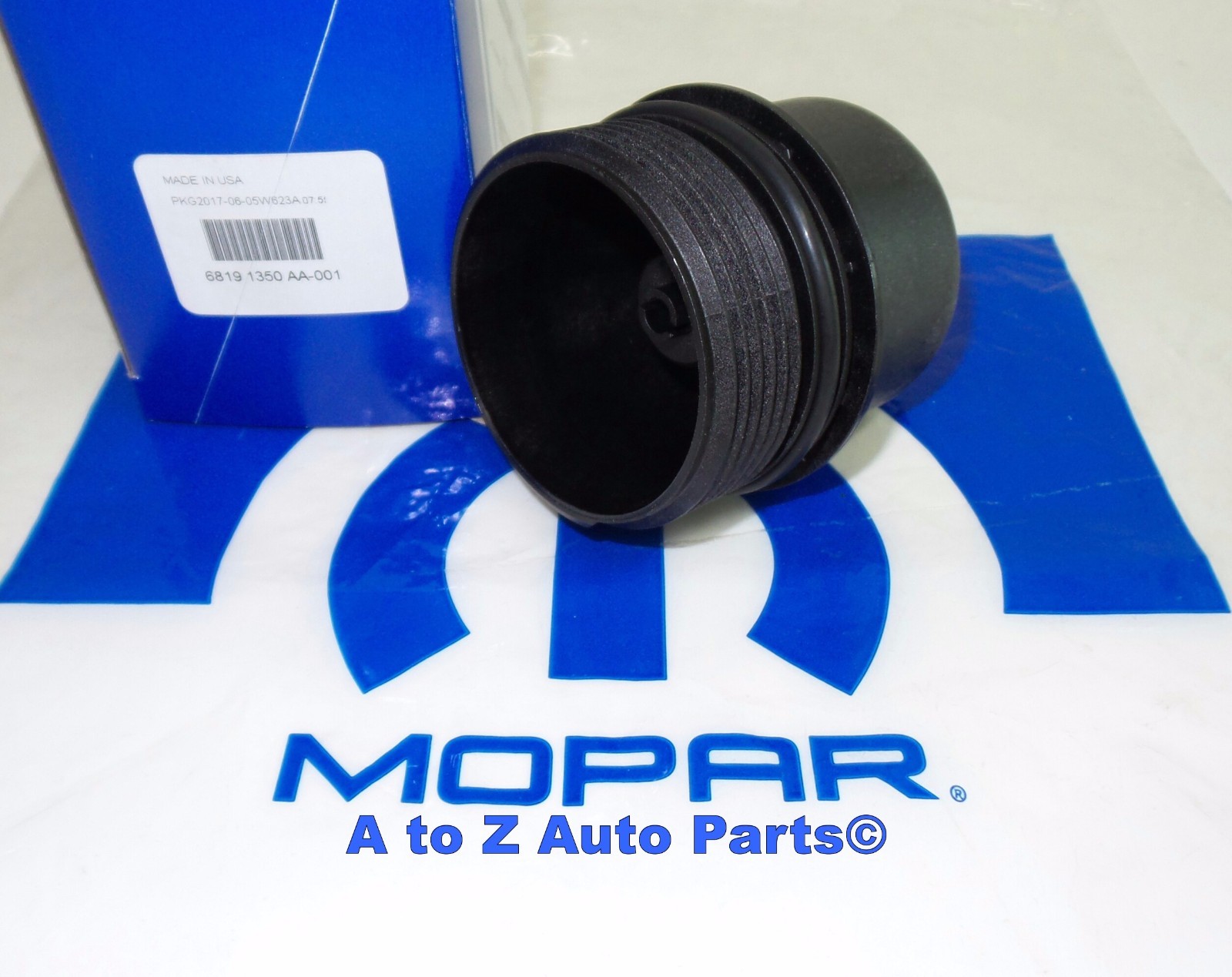 NEW 2014-2018 Dodge, Chrysler, Jeep, Ram 3.6 Oil Filter Cartridge CAP, OEM Mopar NEW 2014-2018 Dodge, Chrysler, Jeep, Ram 3.6 Oil Filter Cartridge CAP, OEM Mopar